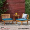 Set Kursi Teras Minimalis Jati