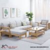 Set Kursi Tamu Natural Jati