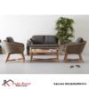 Set Kursi Tamu Sofa Mix Rottan