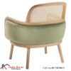 Sofa Single Jok tebal Mix Rotan - Gambar 3
