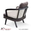 Sofa Single Kombinasi Rotan Alami - Gambar 4