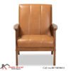 Sofa Single Minimalis Jok Coklat - Gambar 2