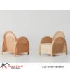Sofa Single Rotan Unik Lingkar