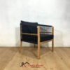 Kursi Sofa Cafe Single Anyaman Tali Kayu Jati